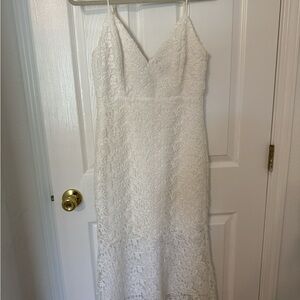 Park & Fifth Ivory Lace Dress